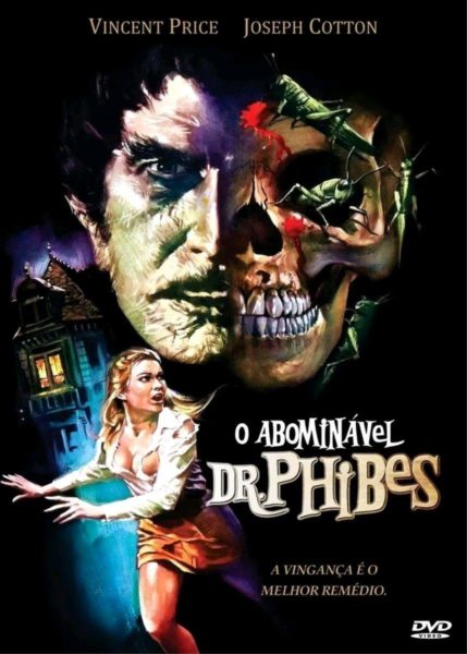 Veja o cartaz do filme "O Abominável Dr. Phibes"