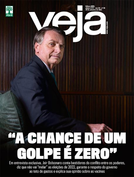 Bolsonaro na capa da revista Veja
