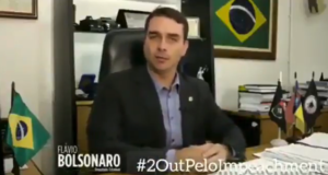 Flávio Bolsonaro já defendeu impeachment por problemas presentes no governo do pai