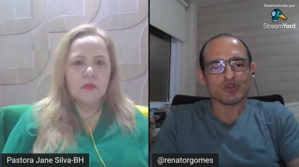 A pastora bolsonarista Jane Silva inventa que Moraes seria preso