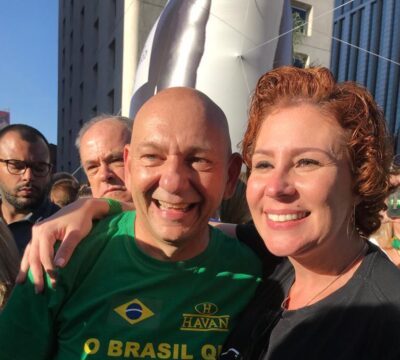 Empresário bolsonarista mentiu que Zambelli "caiu em fake news"
