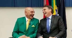 Luciano Hang e Jair Bolsonaro