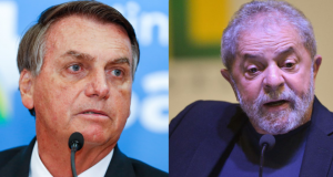 Lula e Bolsonaro e pesquisa
