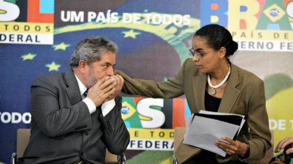 Lula e Marina Silva