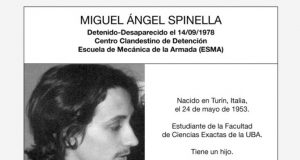 Miguel Ángel Spinella tem um filho