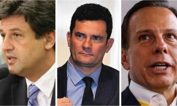 Moro, Mandetta e Doria jantaram em SP