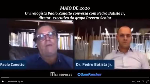 Paolo Zanotto conversa com dono da Prevent Senior em live