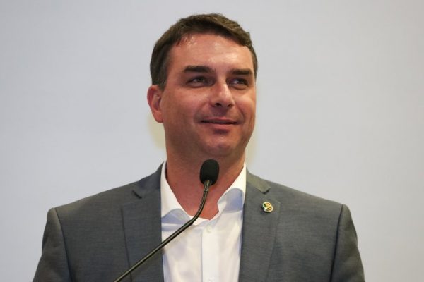 O senador Flávio Bolsonaro (Patriota-RJ). Foto: Isac Nóbrega/PR