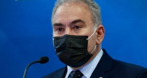 O ministro da Saúde, Marcelo Queiroga