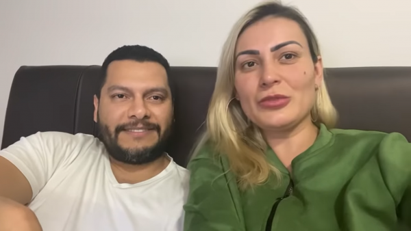 Thiago Lopes e Andressa Urach