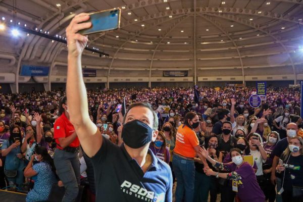 João Doria no evento PSDB Mulher no último sábado (18)