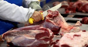 Carne em frigorífico