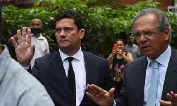 Veja Sergio Moro e Paulo Guedes