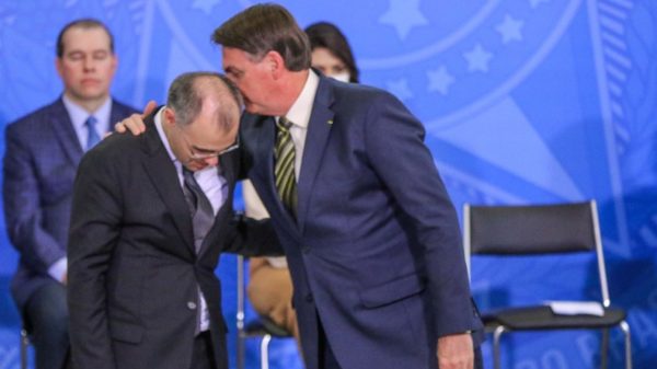 André Mendonça e Bolsonaro