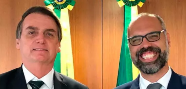 Bolsonaro e Allan dos Santos