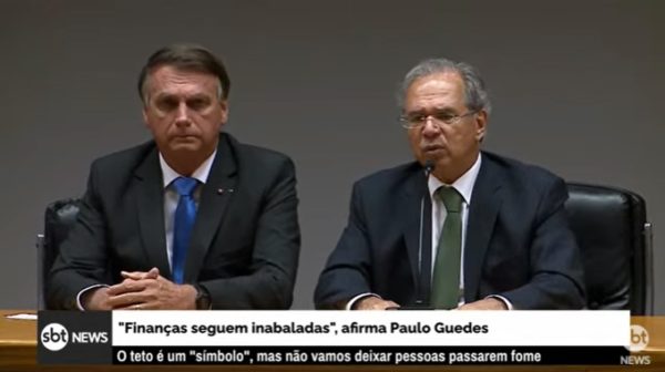 Bolsonaro e Guedes 