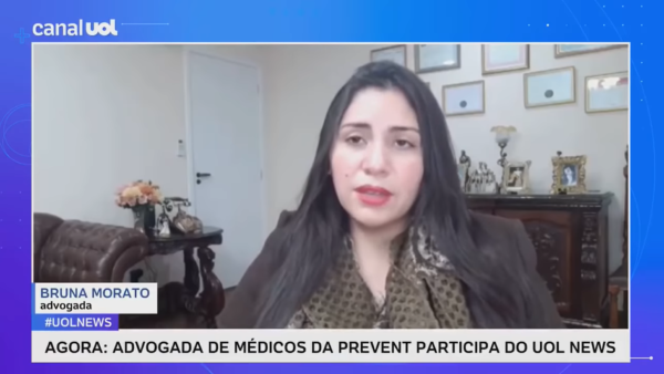 A advogada Bruna Morato, que representa ex-médicos da Prevent Senior