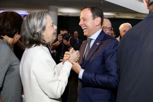 Cármen Lúcia e João Doria