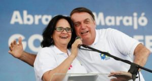 Damares Alves e Jair Bolsonaro