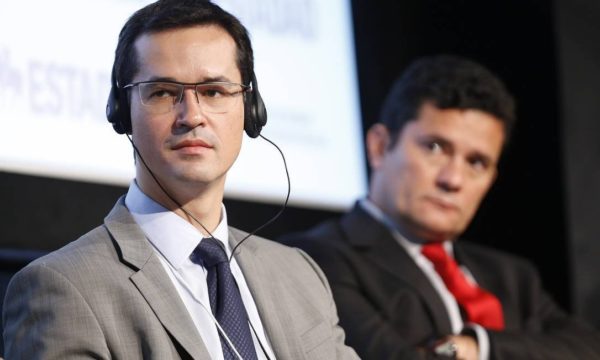 Deltan Dallagnol e Sérgio Moro, da Lava Jato