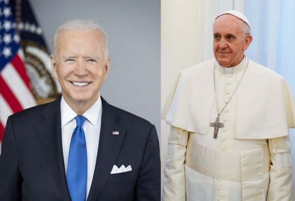 Veja Joe Biden e o Papa Francisco