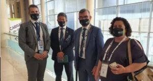 Servidores da Agência Espacial Brasileira (AEB) em Dubai