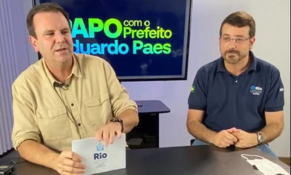 Eduardo Paes e o secretário 