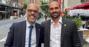 Allan dos Santos e Eduardo Bolsonaro