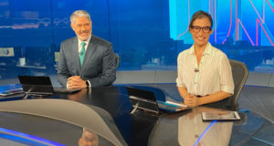 Veja Bonner e Renata Vasconcellos