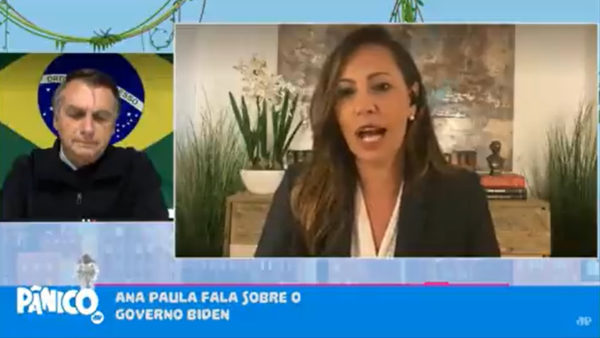 Jair Bolsonaro desmente Ana Paula do Vôlei ao vivo