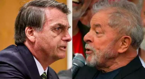 Jair Bolsonaro e Lula