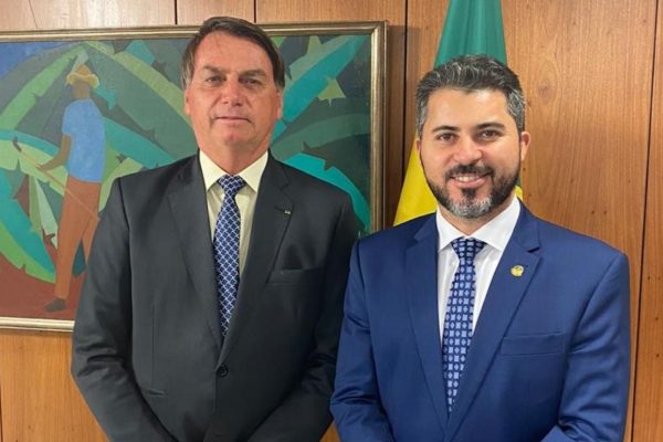 Jair Bolsonaro e Marcos Rogério