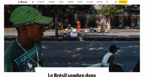 Matéria do Le Monde sobre a pobreza no Brasil