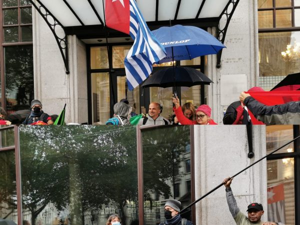 Manifestação em Londres