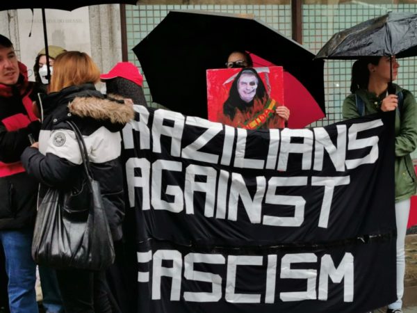 Manifestação em Londres