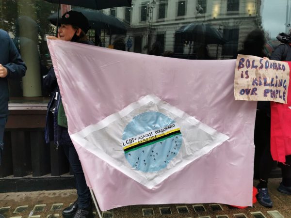 Manifestação em Londres