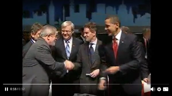 Lula com Barack Obama no G20