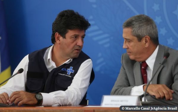 Mandetta e Braga Netto