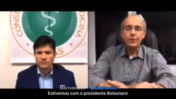 O presidente do CFM, Mauro Luiz Ribeiro