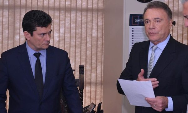 Sergio Moro e Alvaro Dias 