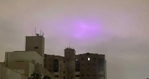 A "macha rosa" no céu de Maringá
