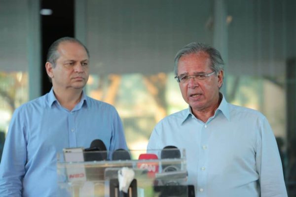 Paulo Guedes e Ricardo Barros