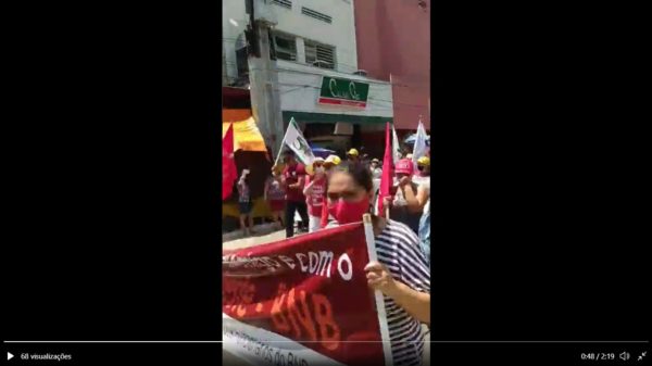 Protestos contra Bolsonaro em Fortaleza