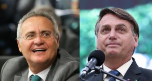 Renan Calheiros e Bolsonaro