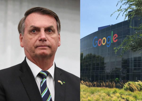 Veja o Jair Bolsonaro e Google