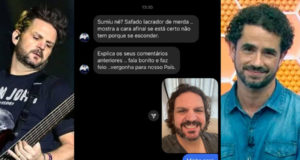 Veja a confusão com Felipe Andreoli