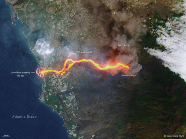 Lava: o vulcão de La Palma