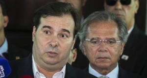 Rodrigo Maia e Paulo Guedes