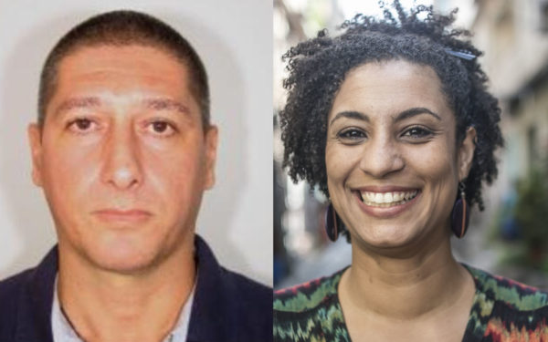 Ronnie Lessa e Marielle Franco