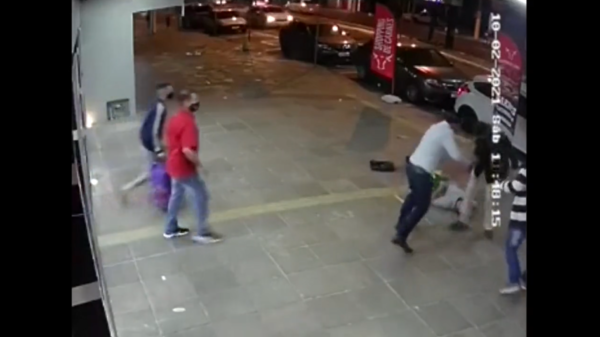 O vídeo foi divulgado pela polícia